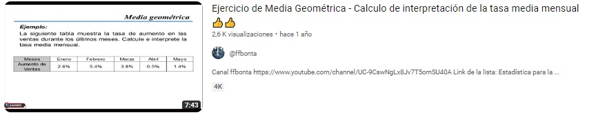 MEDIA GEOMETRICA 3