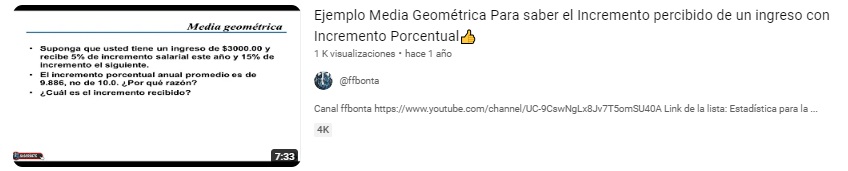 Media geometrica 4